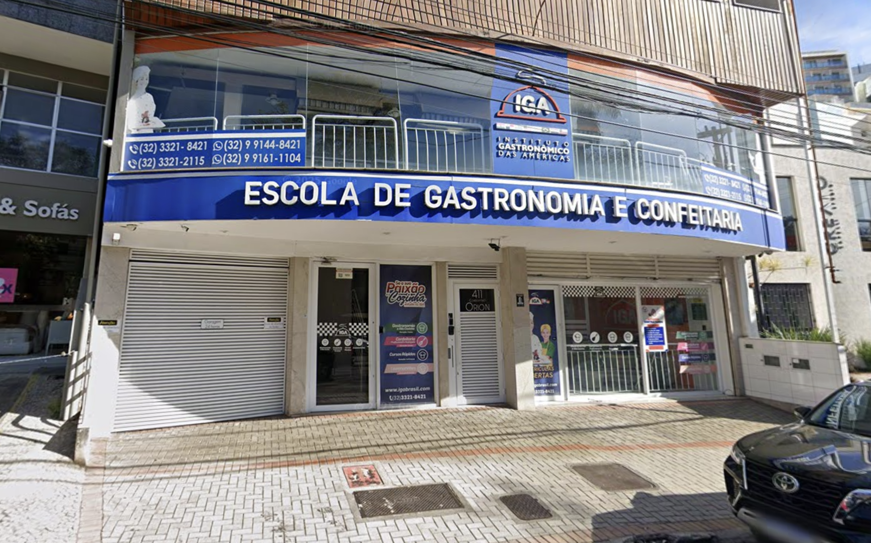 Fachada do IGA Juiz de Fora